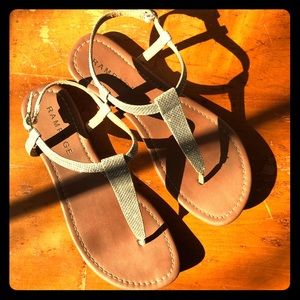 Rampage Panama T-Strap Sandals